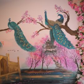 peacocks